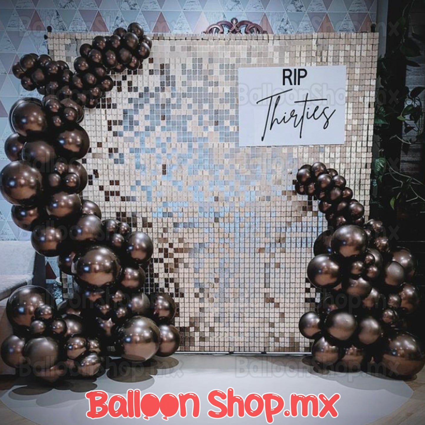 Látex cromado trufa