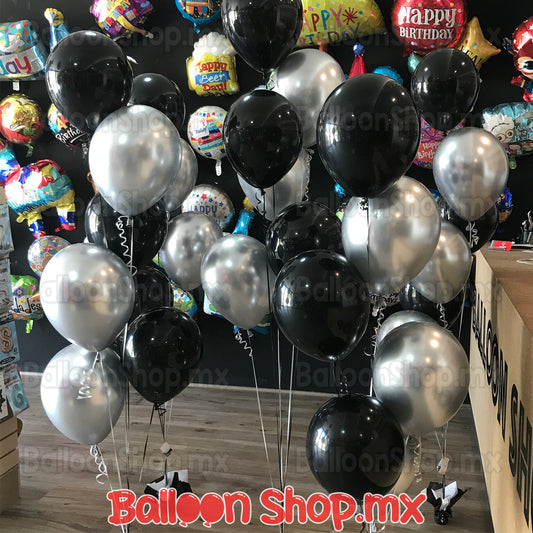 Látex cromado plata