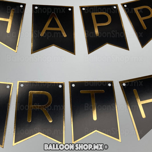 Banner HBD negro