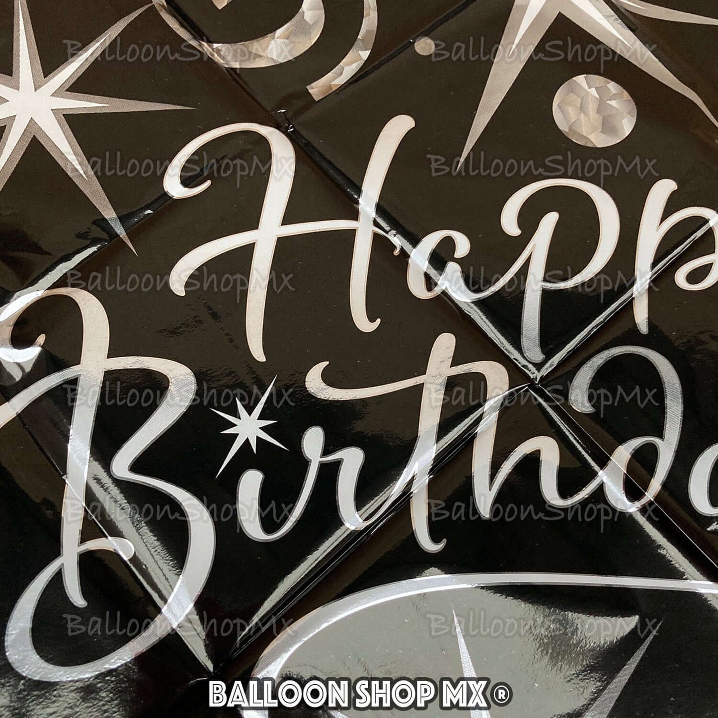 Rombo birthday negro