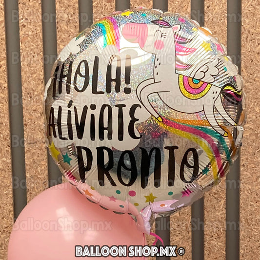 Alíviate pronto unicornio