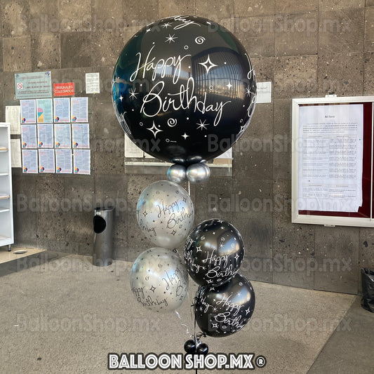 Látex cumpleaños elegante