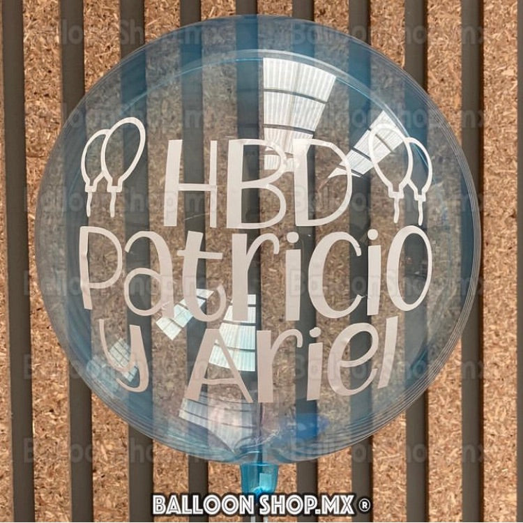 Mini burbuja transparente 25 cm