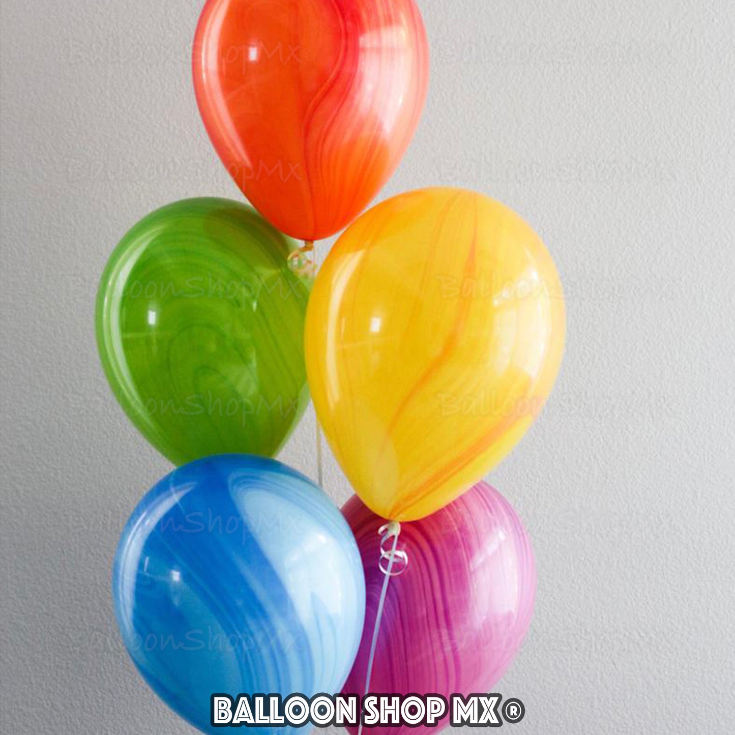 Látex marmoleado morado