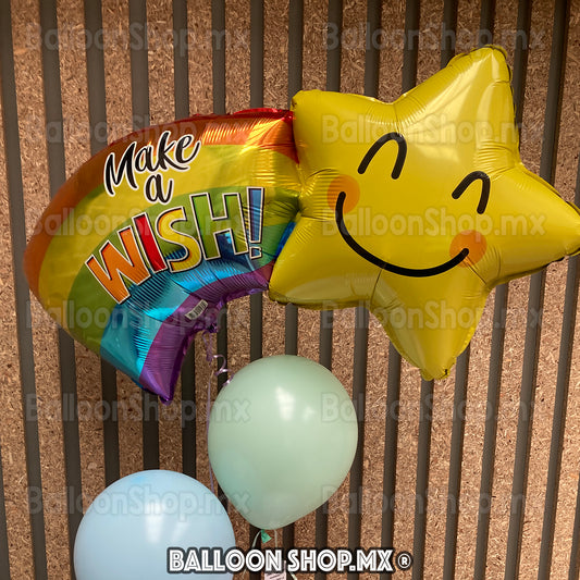 Arcoíris con estrella