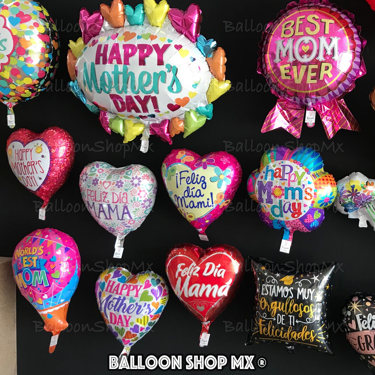 Corazón Feliz Día Mamá