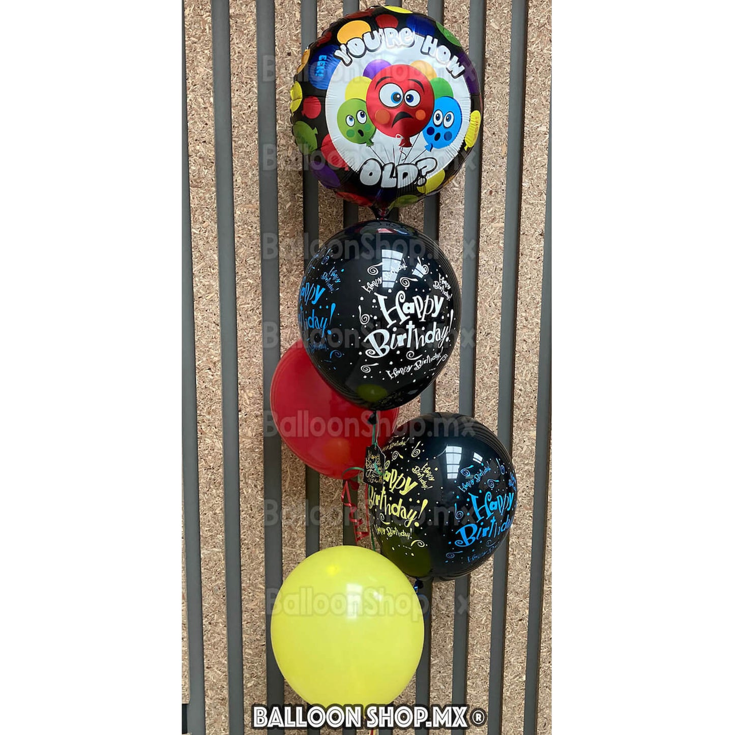 Bouquet de 4 globos
