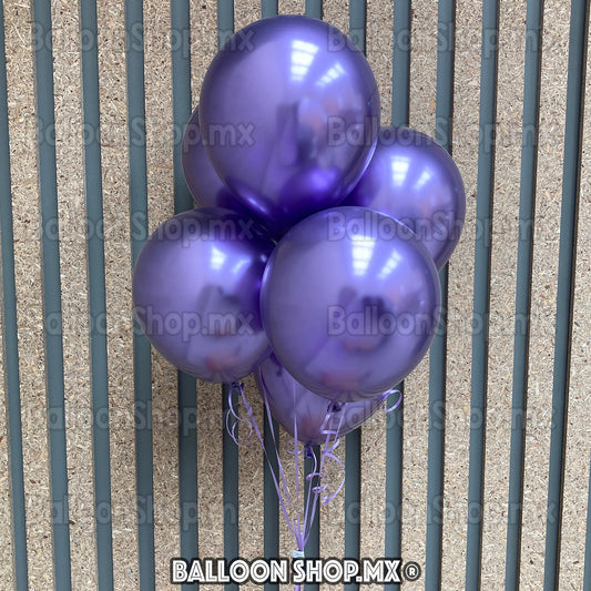 Látex cromado morado