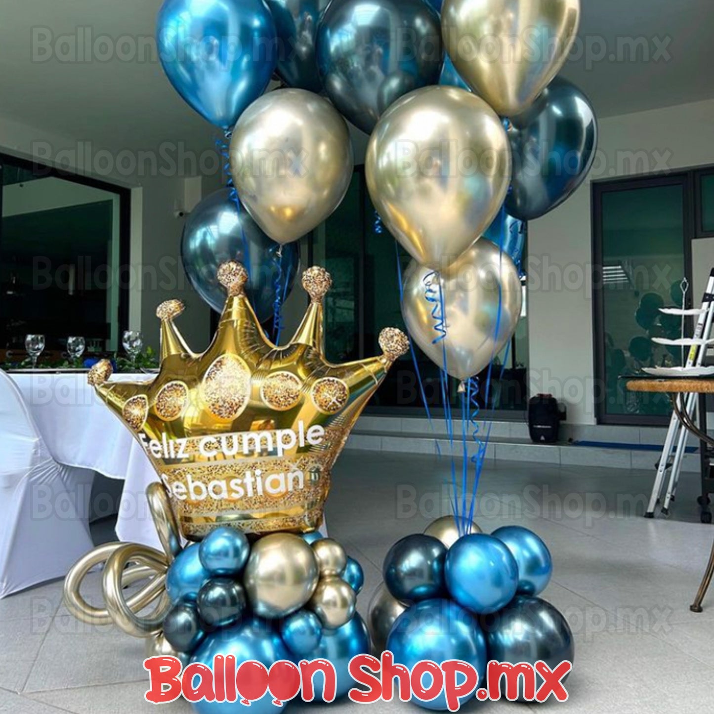 Látex cromado marino