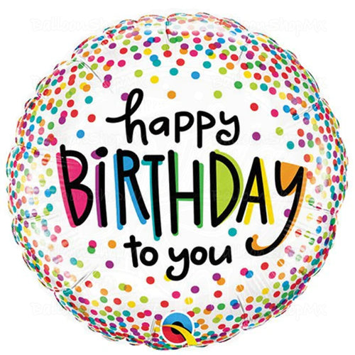 Birthday confeti