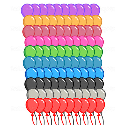 Bouquet de 100 globos