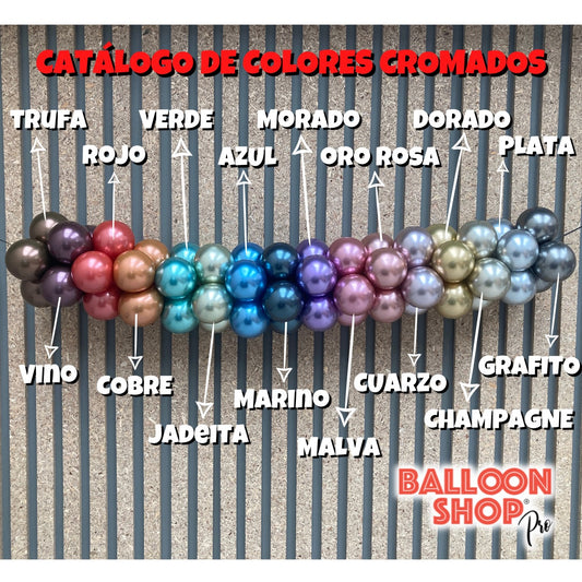 Látex cromado trufa