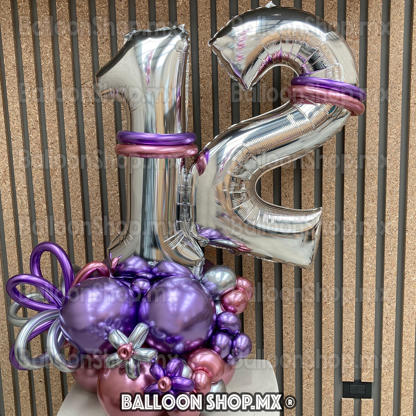 Látex cromado morado