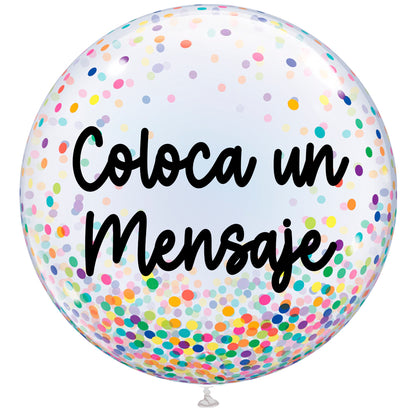 Gigante con confeti 70 cm