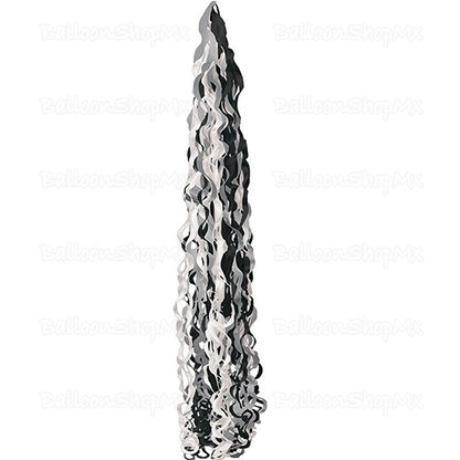 Barba jumbo negro/plata