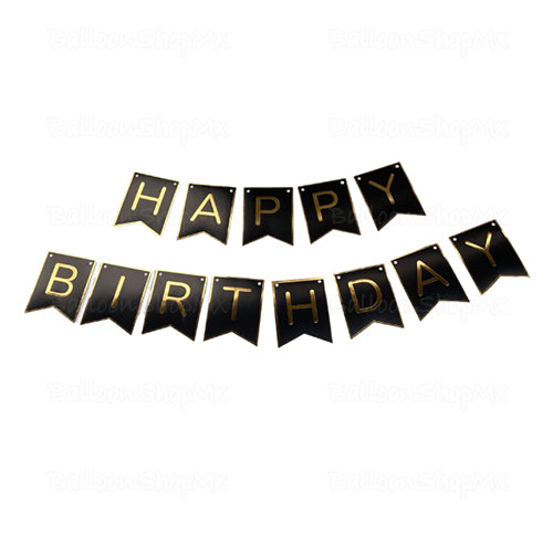 Banner HBD negro