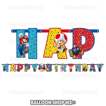 Banner Super Mario