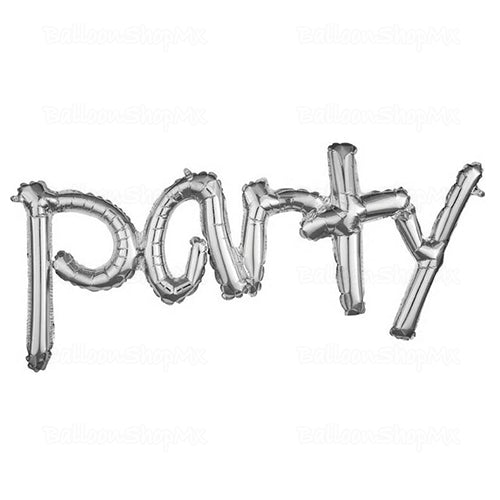 Banner party plata