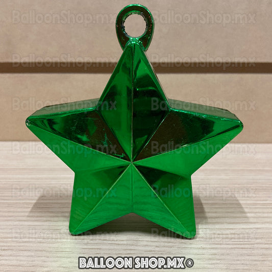 Pesa estrella verde
