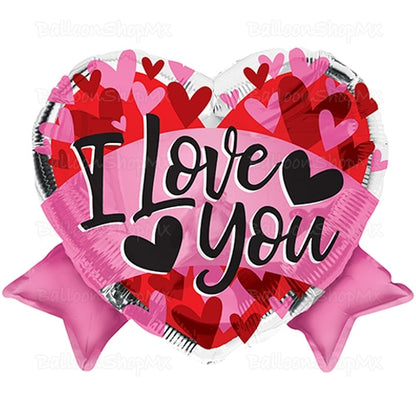 Corazón con banner