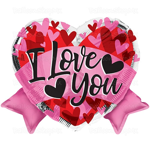 Corazón con banner