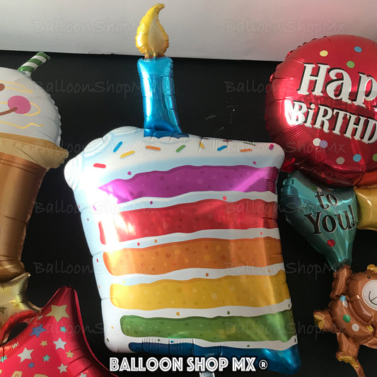 Pastel Arcoiris jumbo