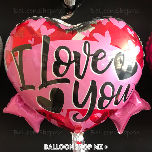 Corazón con banner