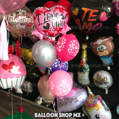 Corazón con banner