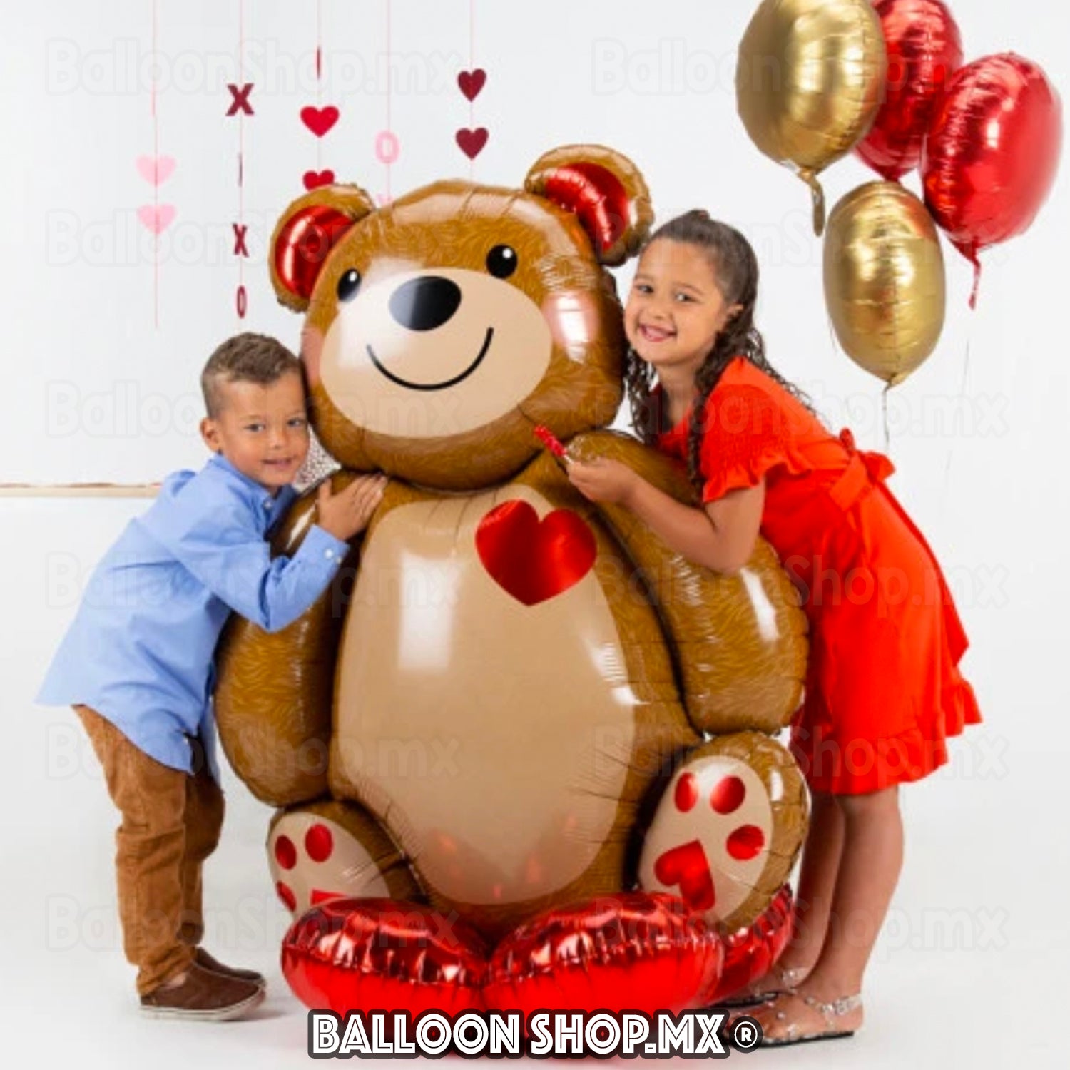 Globo oso gigante de amor Globos con entrega a domicilio