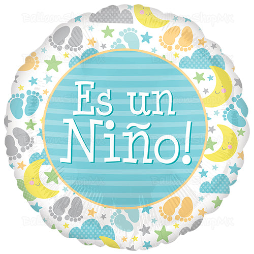 Es niño, huellitas