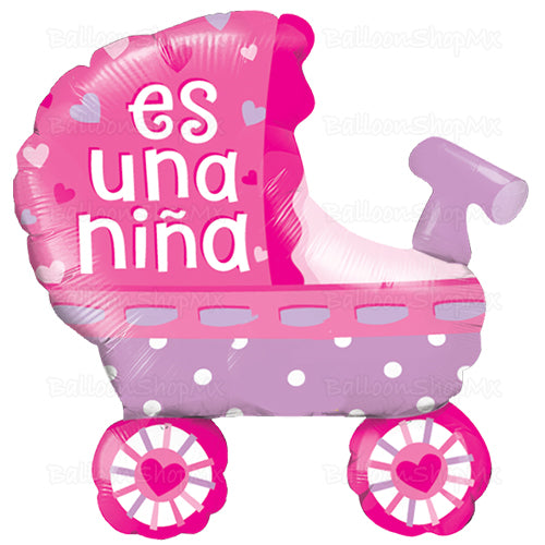 Carriola rosa