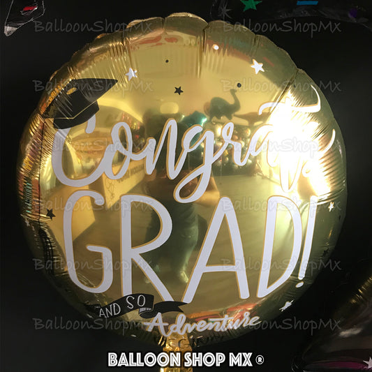 Graduación dorado chico