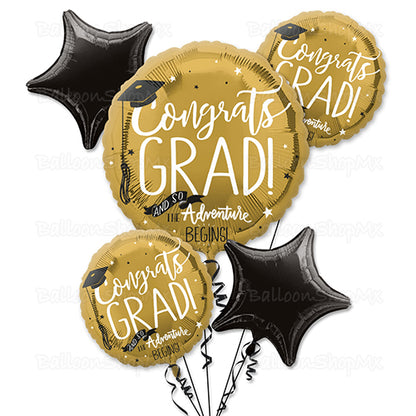 Graduación dorado chico