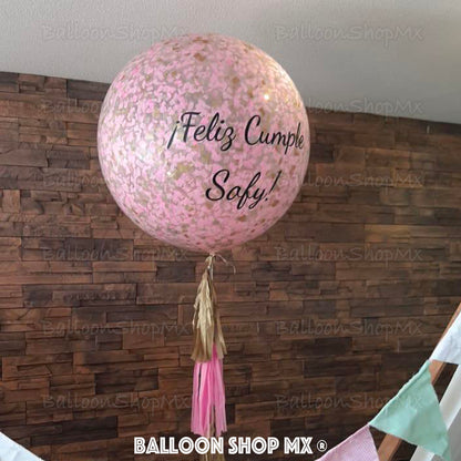 Gigante con confeti 70 cm