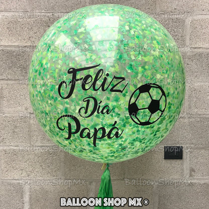 Gigante con confeti 80 cm