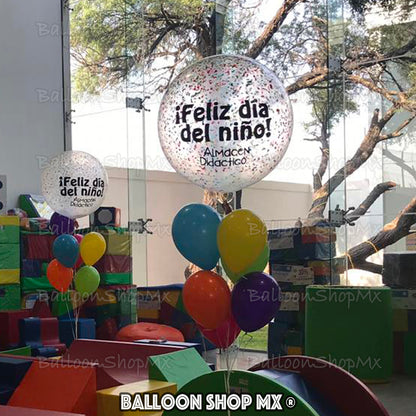 Gigante con confeti 70 cm