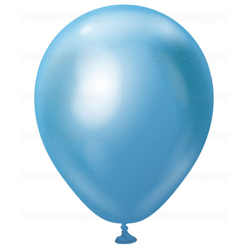 Látex cromado azul