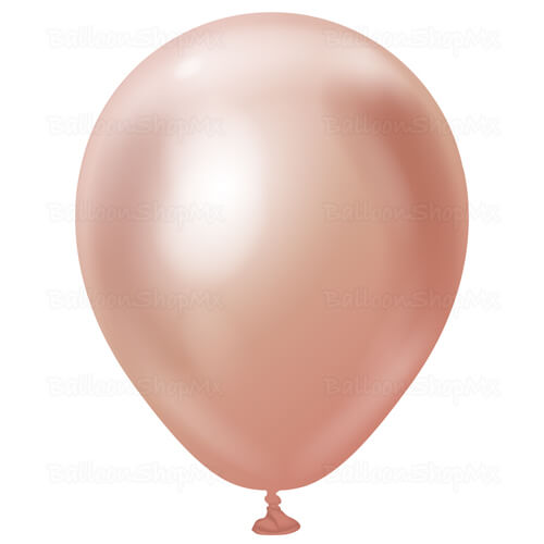 Látex cromado oro rosa
