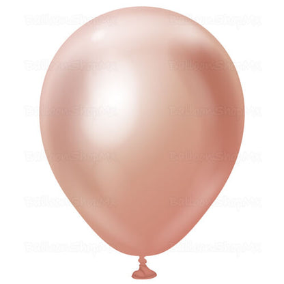 Látex cromado oro rosa