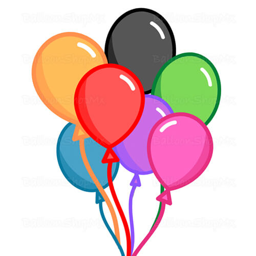 Bouquet de 7 globos