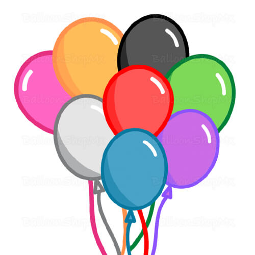 Bouquet de 8 globos